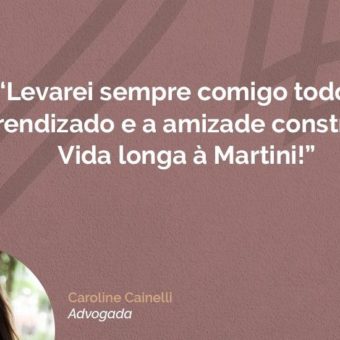 Vida longa à Martini