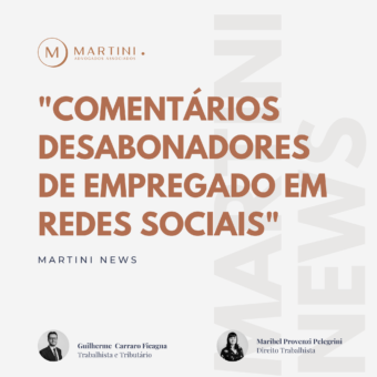 Comentários desabonadores de empregado em redes sociais