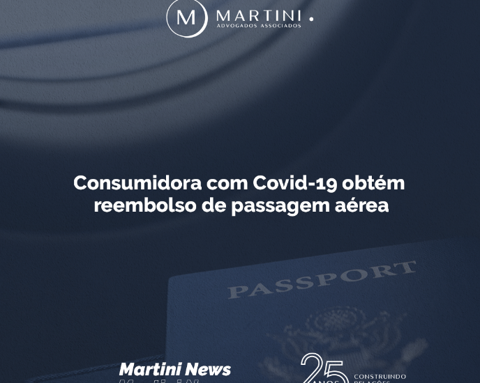 Consumidora com Covid-19 obtém reembolso de passagem aérea
