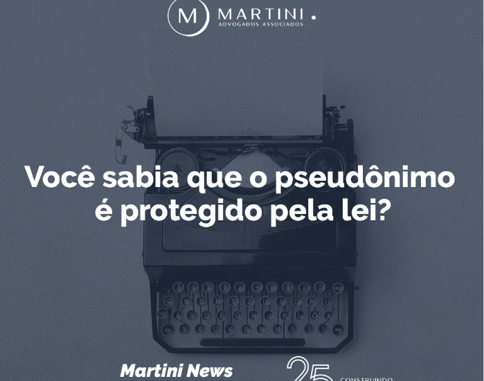 Você sabia que o pseudônimo (também conhecido por nome artístico) é protegido pela lei?