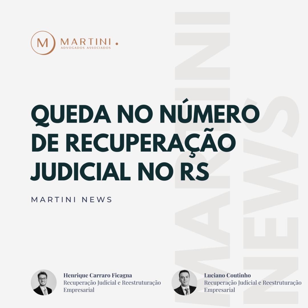 Queda no número de recuperação judicial no Rio Grande do Sul
