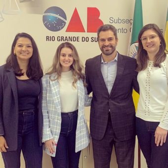 Advogadas da Martini Advogadas participam de palestra na Subseção da OAB, de Bento Gonçalves