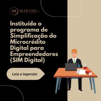 Instituído o programa de Simplificação do Microcrédito Digital para Empreendedores (SIM Digital)