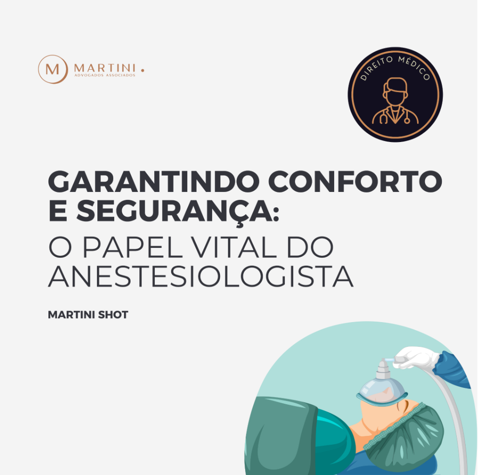 O papel fundamental do anestesiologista na garantia do conforto e da segurança do paciente durante procedimentos cirúrgicos