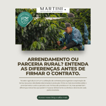 Arrendamento ou parceria rural? Entenda as diferenças antes de firmar o contrato