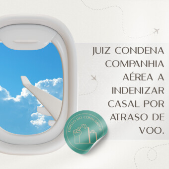 Juiz condena companhia aérea a indenizar casal por atraso de voo