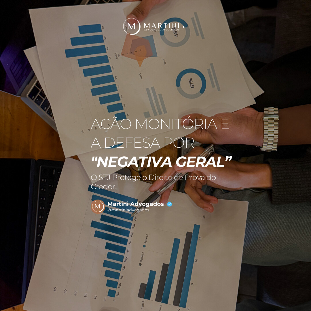 Ação monitória e a defesa por “negativa geral”: o STJ protege o Direito de prova do credor