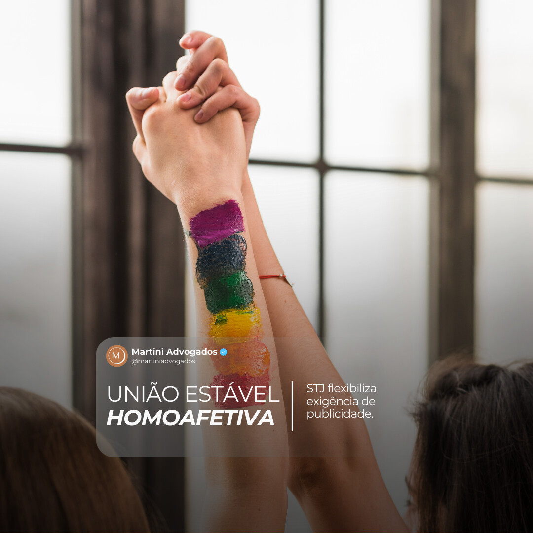União estável homoafetiva: STJ flexibiliza exigência de publicidade